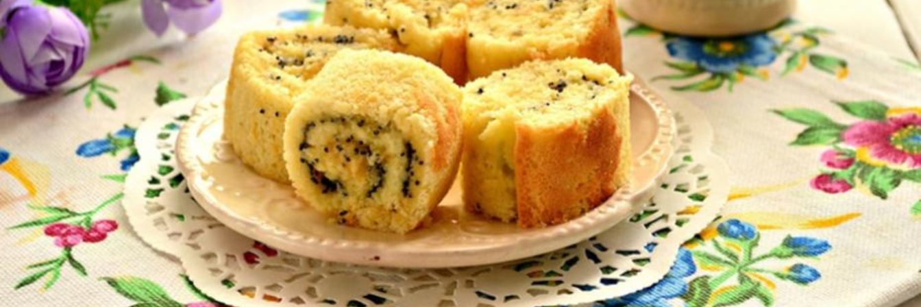 Классический маковый рулет