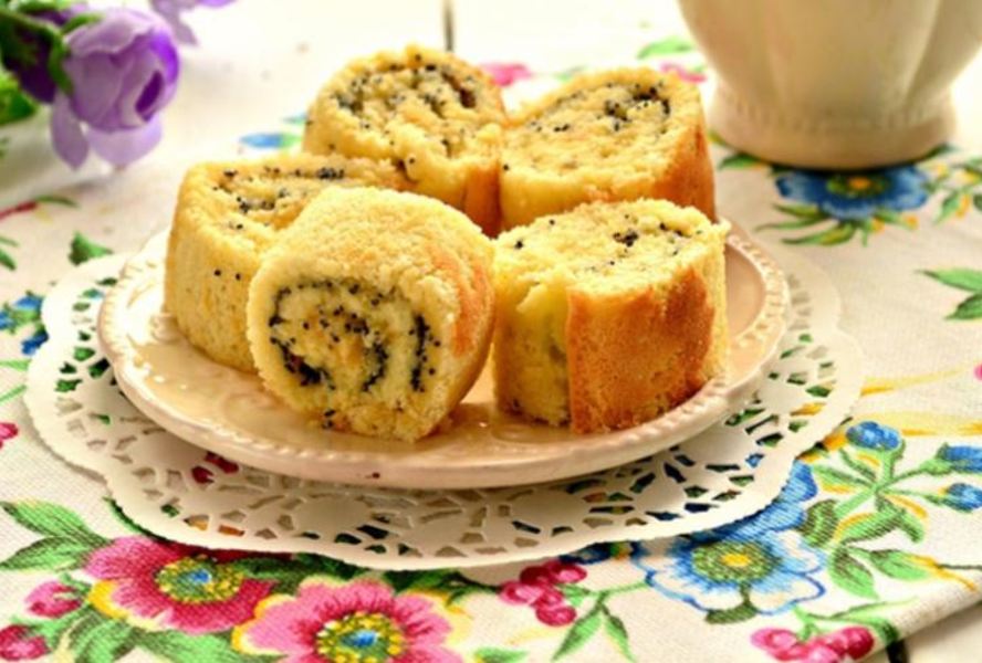 Классический маковый рулет