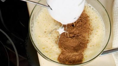 кофейно-шоколадный рулет