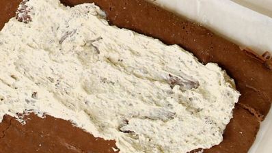 кофейно-шоколадный рулет