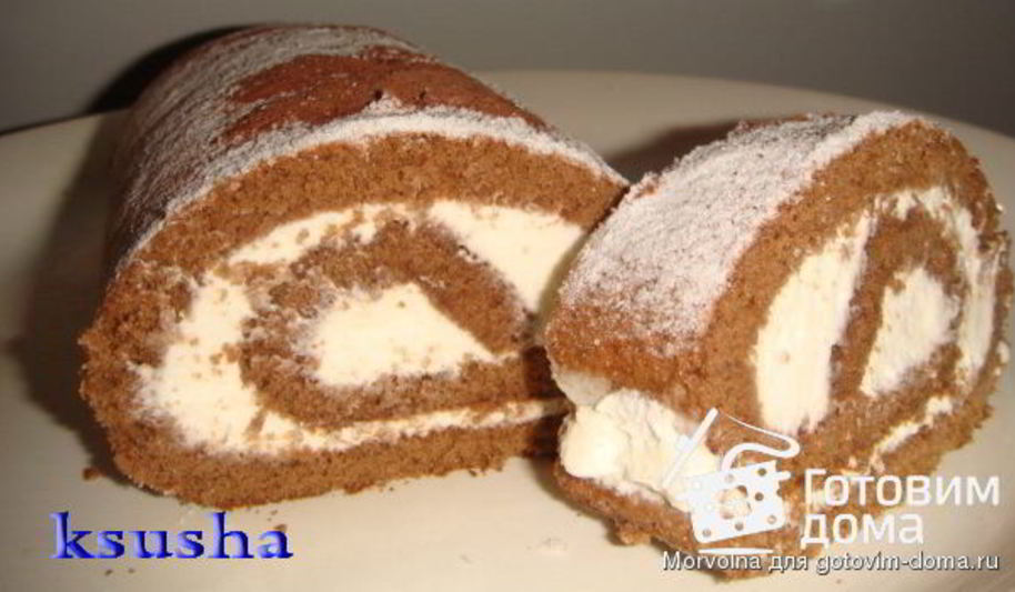 Рецепт кофейного рулета