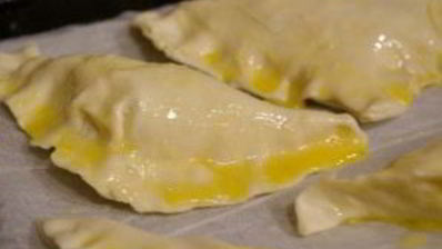 конвертики из бездрожжевого слоеного теста