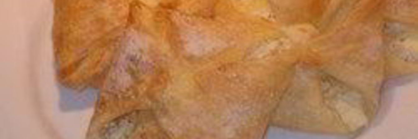 Конвертики из слоеного теста с творогом