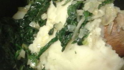 конвертики из теста фило со шпинатом и картофелем