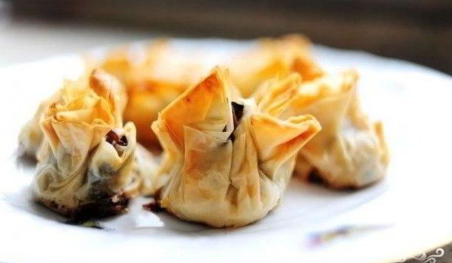 Рецепт конвертиков с грибами