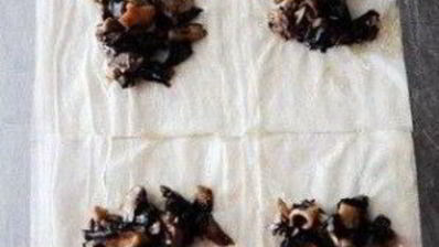 конвертики с грибами