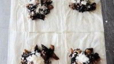 конвертики с грибами