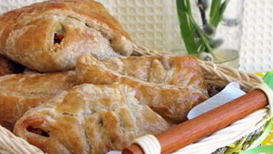 конвертики с морковью и яйцами