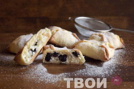 Конвертики с творогом