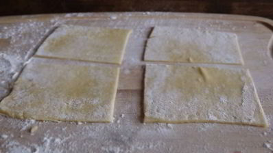 конвертики с творогом