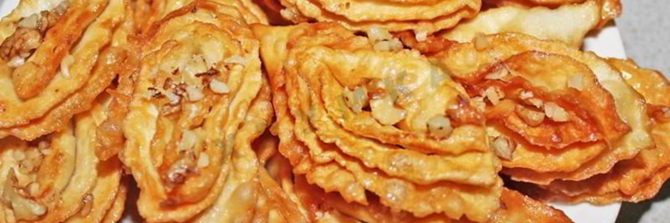 Крымская пахлава пляжная медовая — хворост