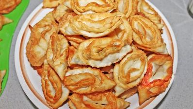 крымская пахлава пляжная медовая — хворост