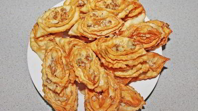 крымская пахлава пляжная медовая — хворост