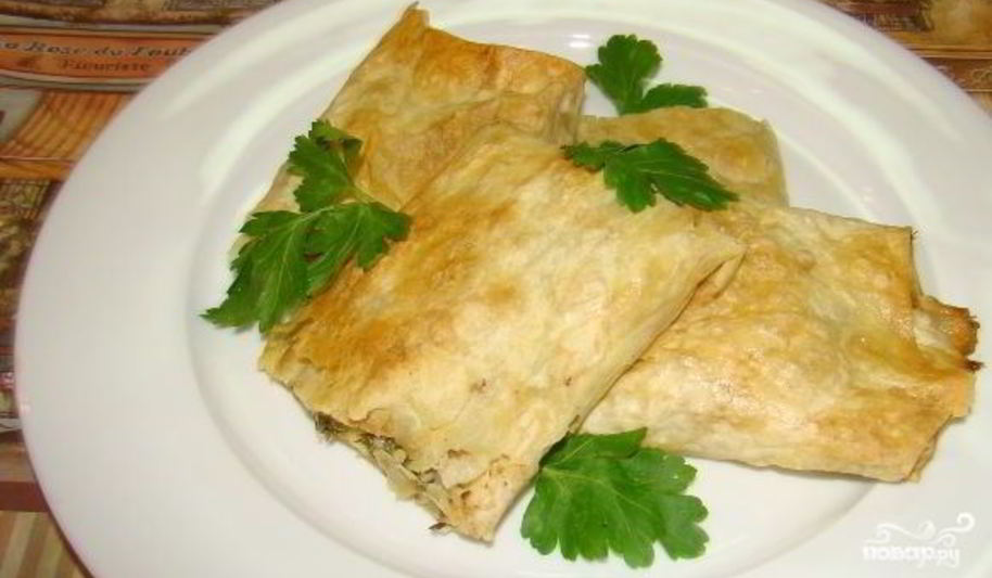 Рецепт армянского лаваша с сыром в духовке