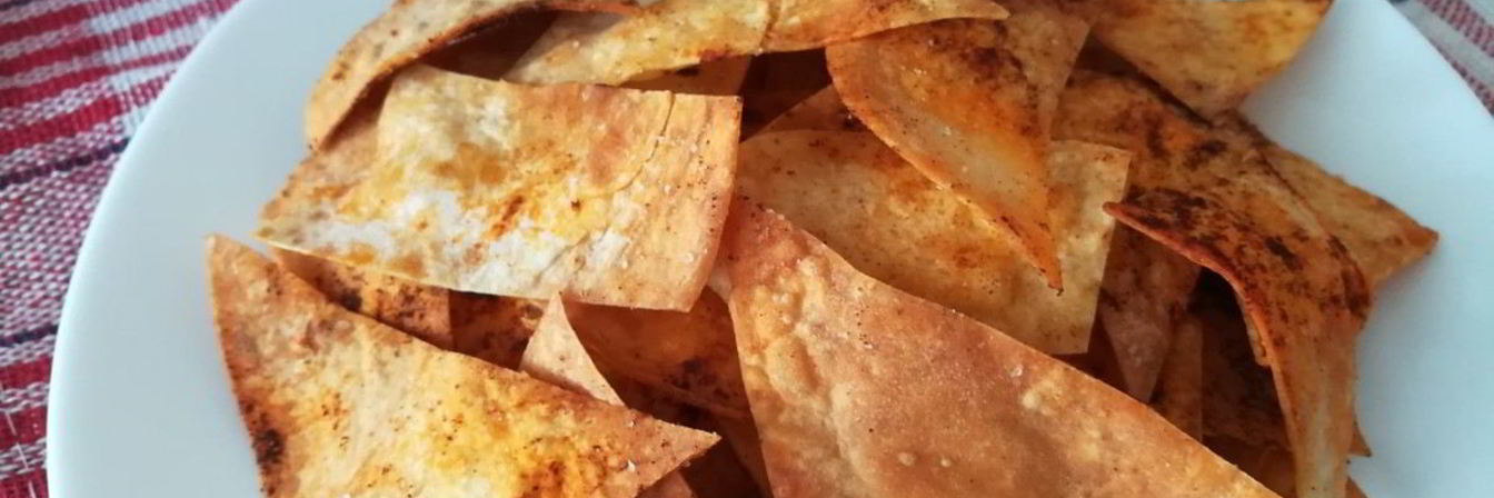 Чипсы из лаваша с копченой паприкой