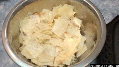 домашние чипсы из лаваша в духовке