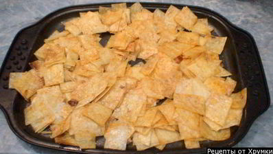 домашние чипсы из лаваша в духовке