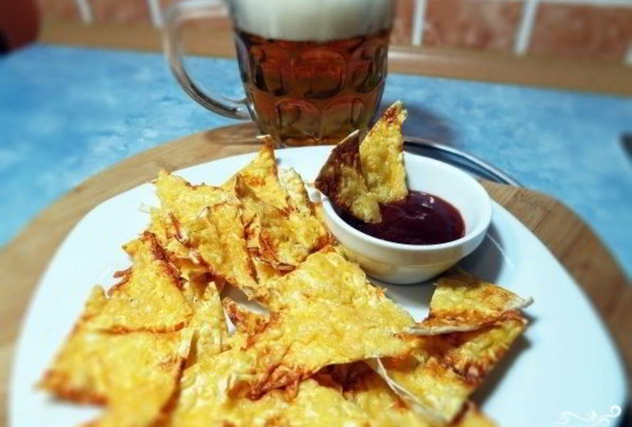 Домашние чипсы из лаваша