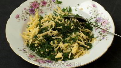 конвертики из лаваша с сыром и зеленью