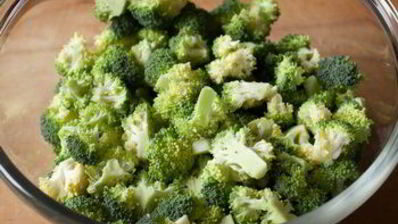 курица с брокколи в лаваше