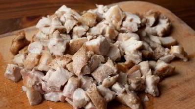 курица с брокколи в лаваше