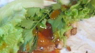 курица в лаваше