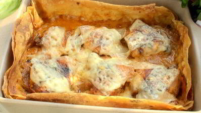 курочка, запеченная в лаваше