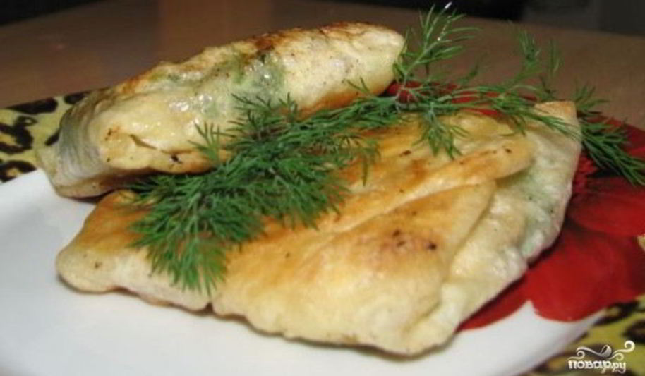 Рецепт лаваша с брынзой