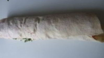 лаваш с колбасой