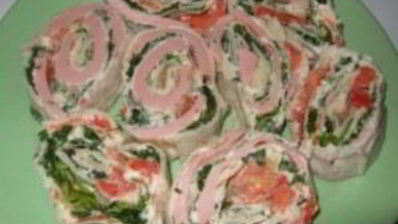 лаваш с колбасой