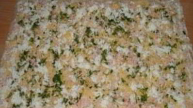 лаваш с крабовыми палочками и сыром