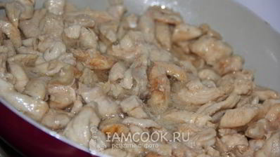 лаваш с курицей и овощами