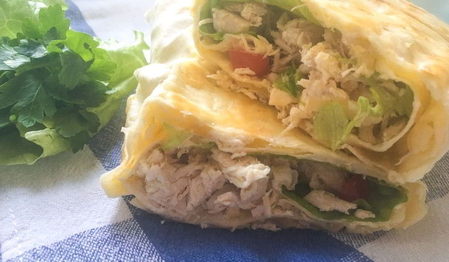 Рецепт лаваша с курицей и сыром