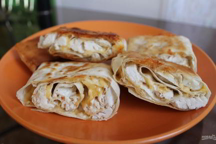 Лаваш с начинкой