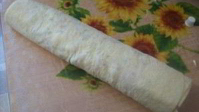 лаваш с сайрой