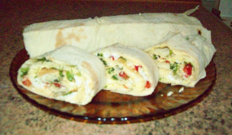 Рецепт лаваша с сырной начинкой