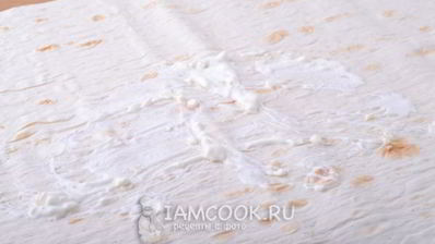 лаваш с сыром на сковороде