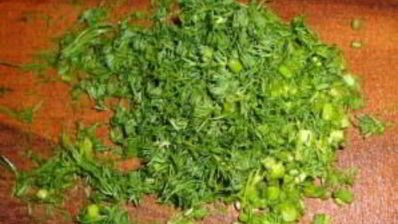 лаваш с творогом и чесноком