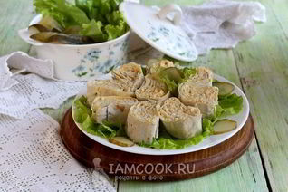 Лаваш с яйцом и сыром