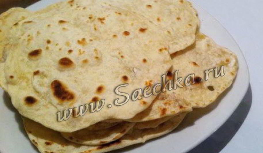 Рецепт лаваша тонкого