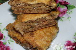 Печень в лаваше