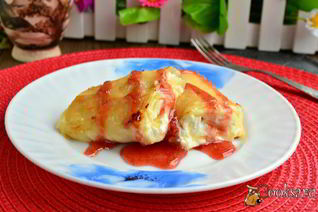 Рулетики из лаваша с творогом жареные на сковороде