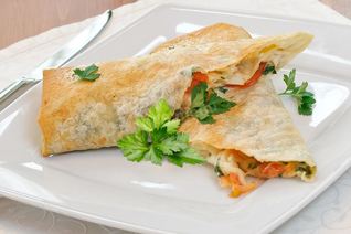 Сулугуни в лаваше