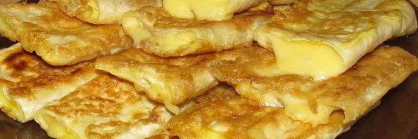 Сытный завтрак из тонкого лаваша