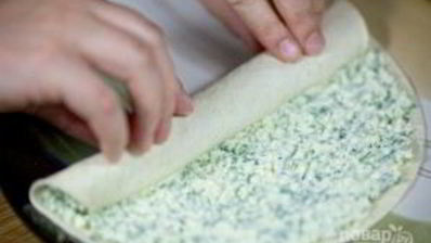 тонкий лаваш с сыром