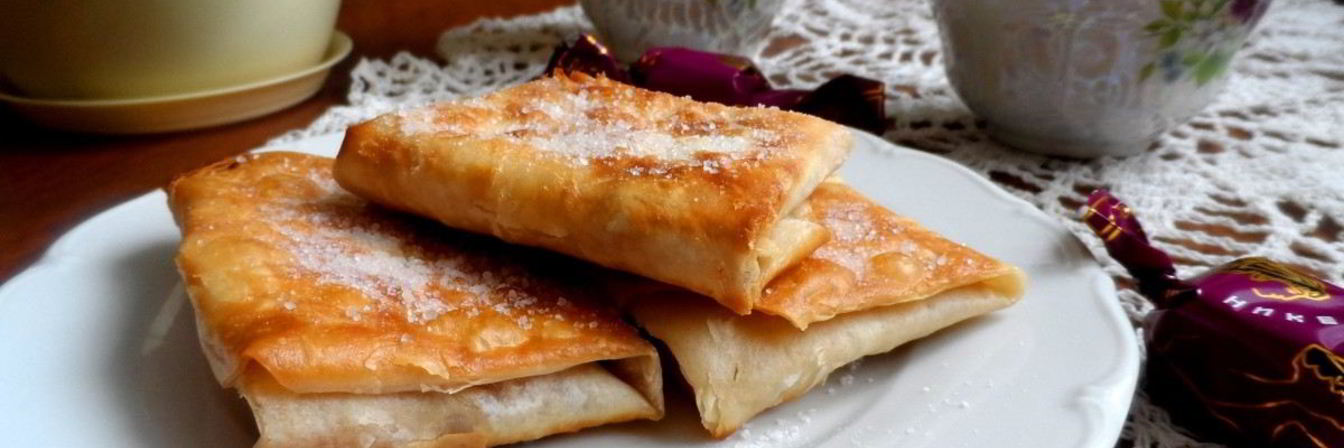 Творожный десерт из лаваша