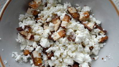 творожный десерт из лаваша