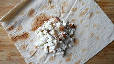 творожный десерт из лаваша