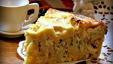 улитка из лаваша с творогом