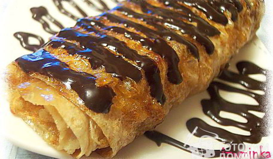 Рецепт яблочных рулетиков из лаваша